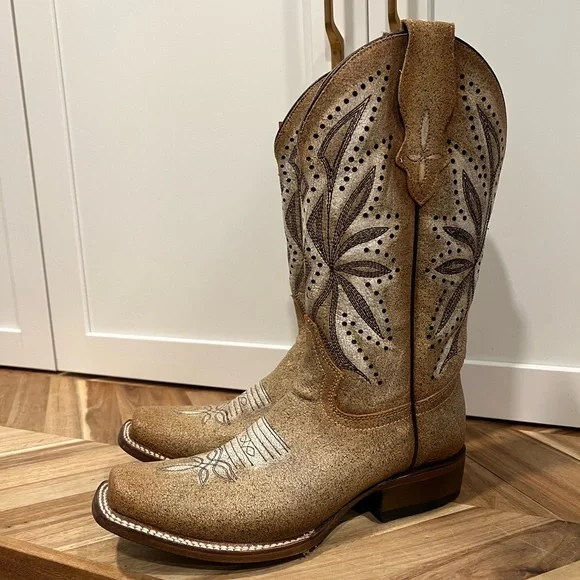 NWOT Circle G size 9 Cowboy Boots fits plus size - Picture 6 of 13